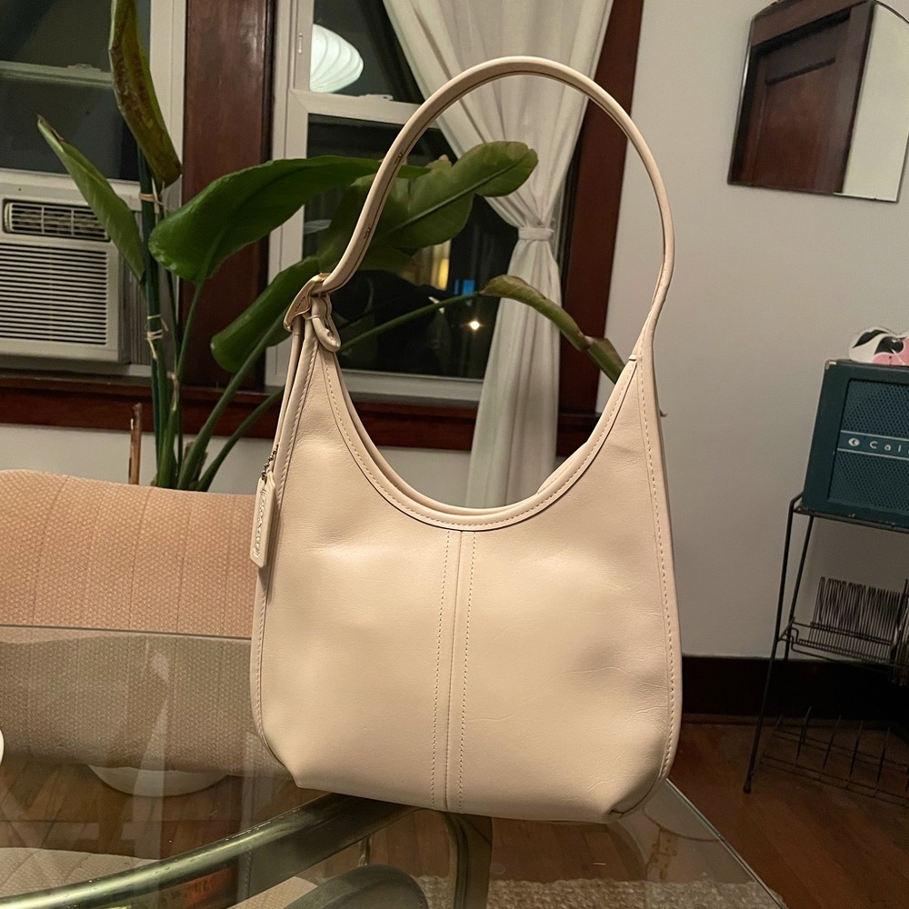 Coach Ergo Shoulder Bag in Brass & Ivory